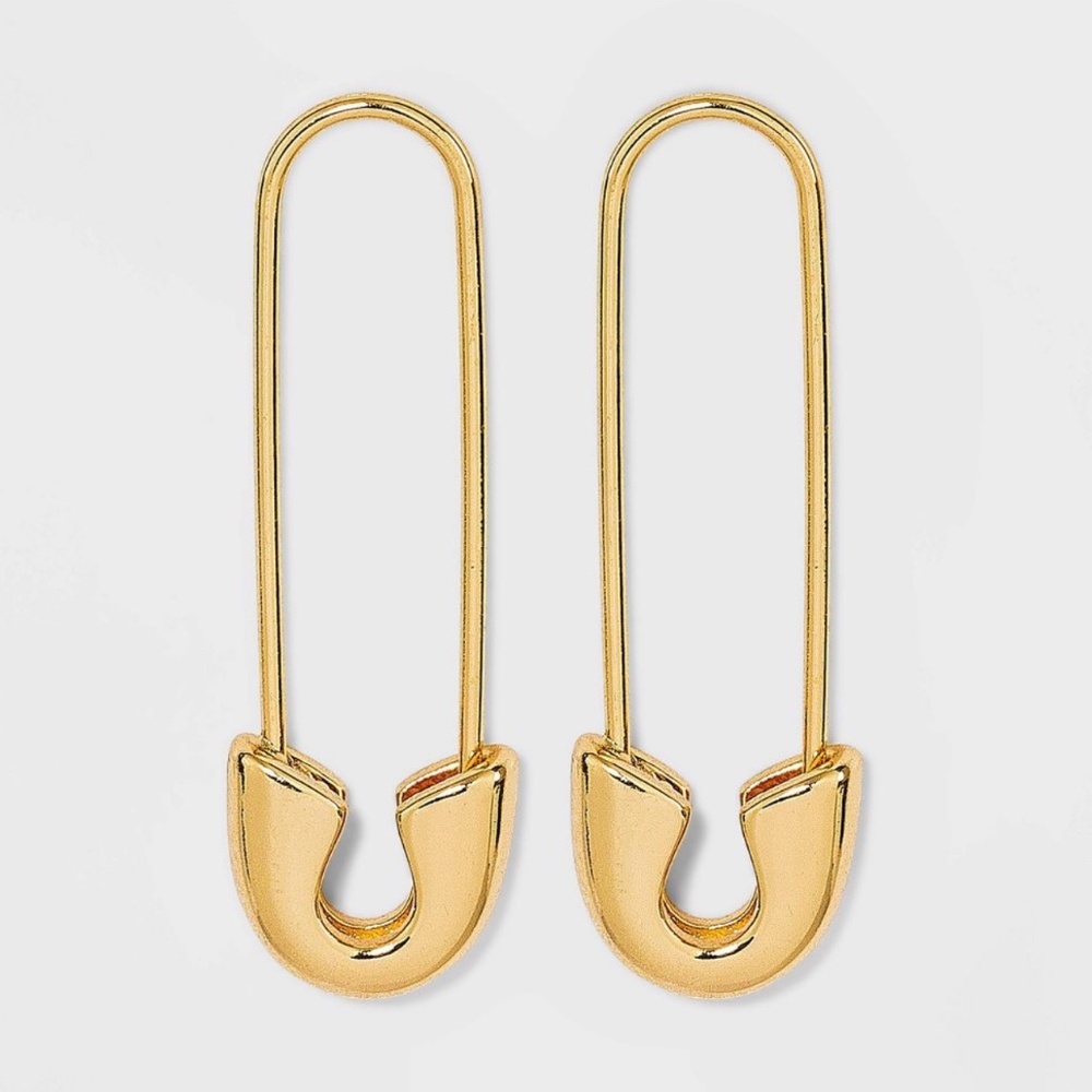 Sugarfix by Baublebar Safety Pin Earrings
